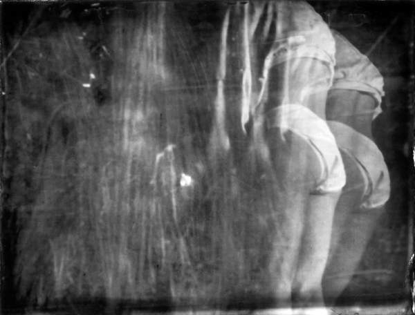 Renata Vogl scanned original ferrotype concealed original size 13x10 cm
